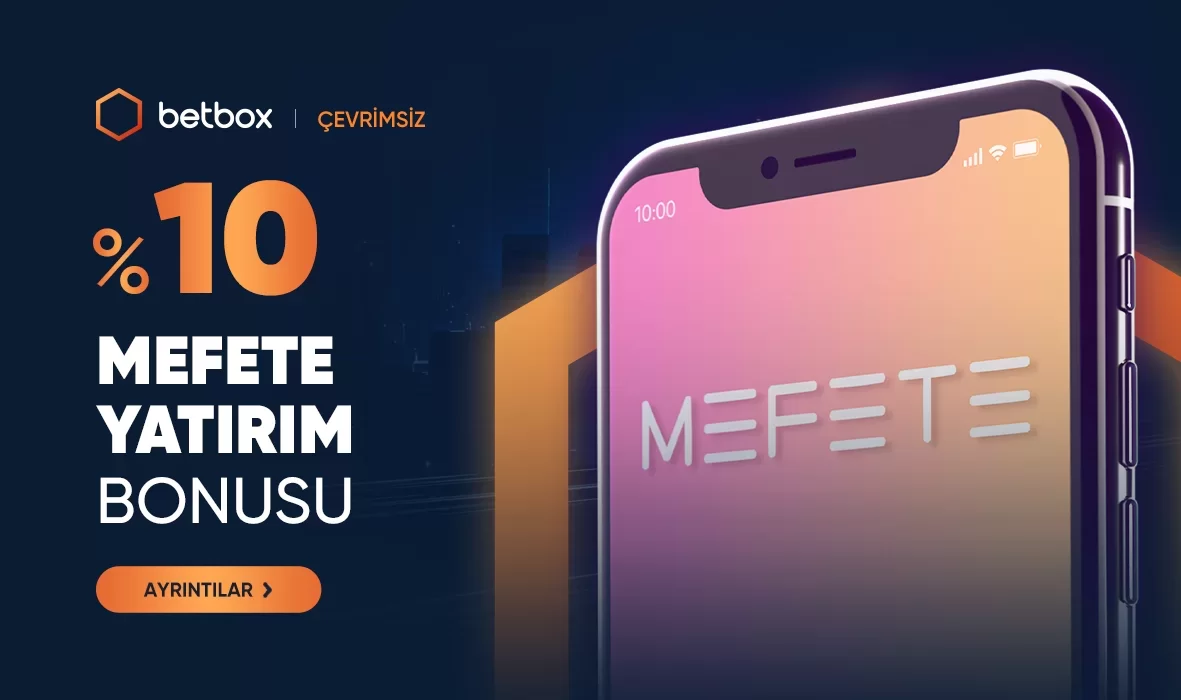 Read more about the article Betbox’tan %10 Mefete Bonusu!